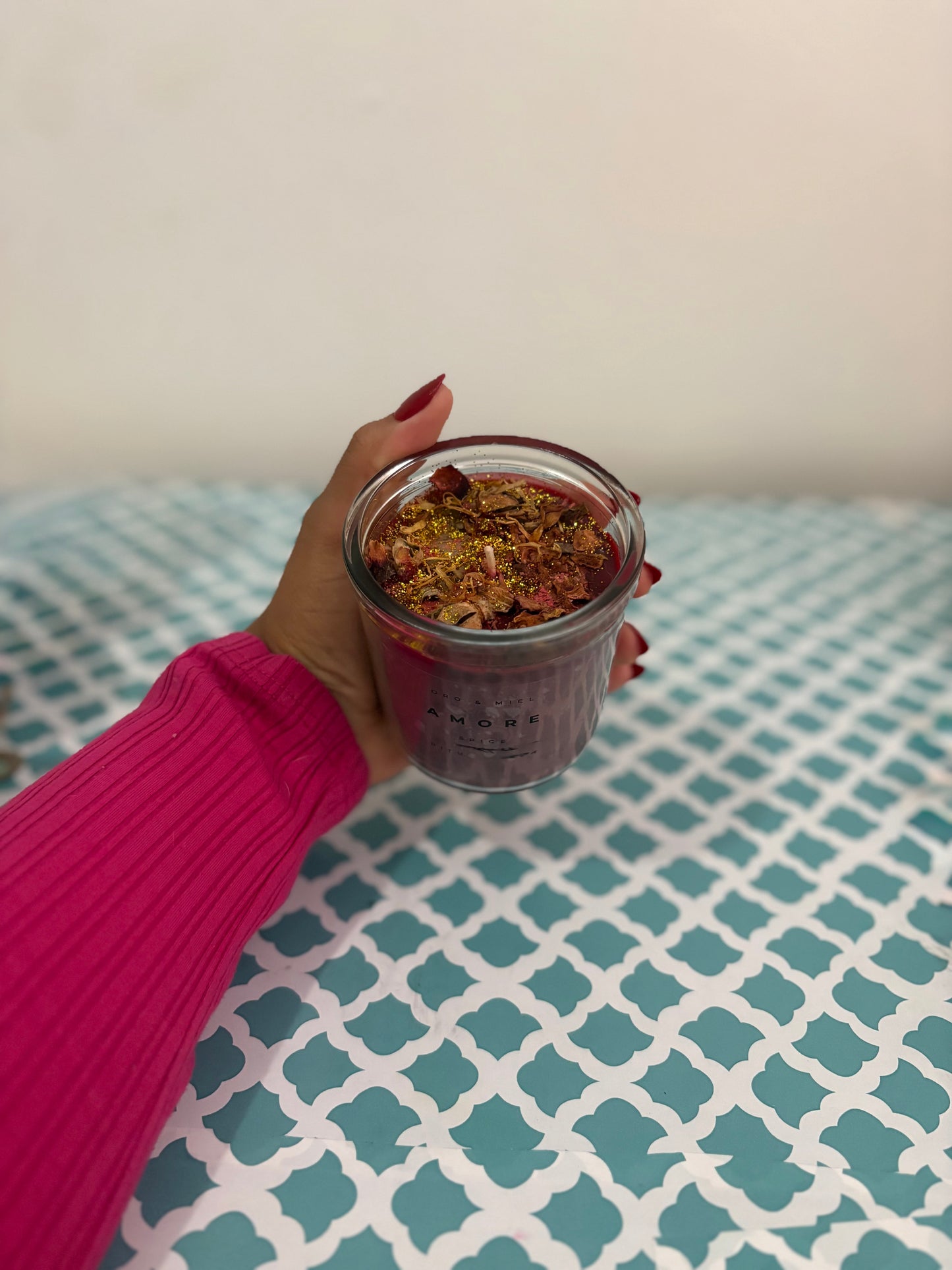 🕯️ Vela Amore – Pasión, Deseo & Conexión (Grande)