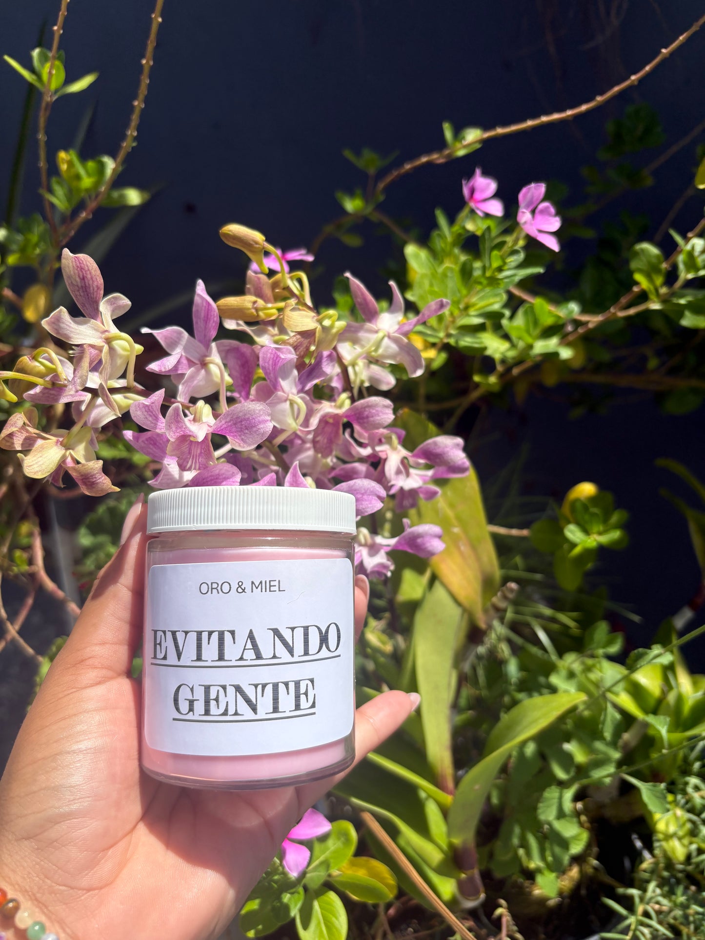 🙅🏽‍♀️🕯️ Vela “Evitando Gente”