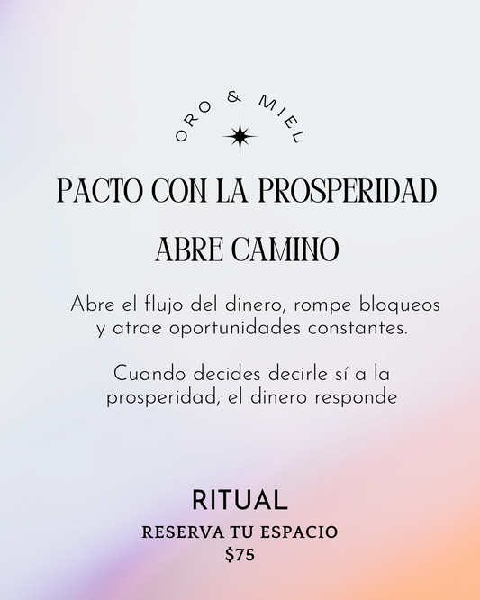 Ritual Pacto Con la Prosperidad 💰