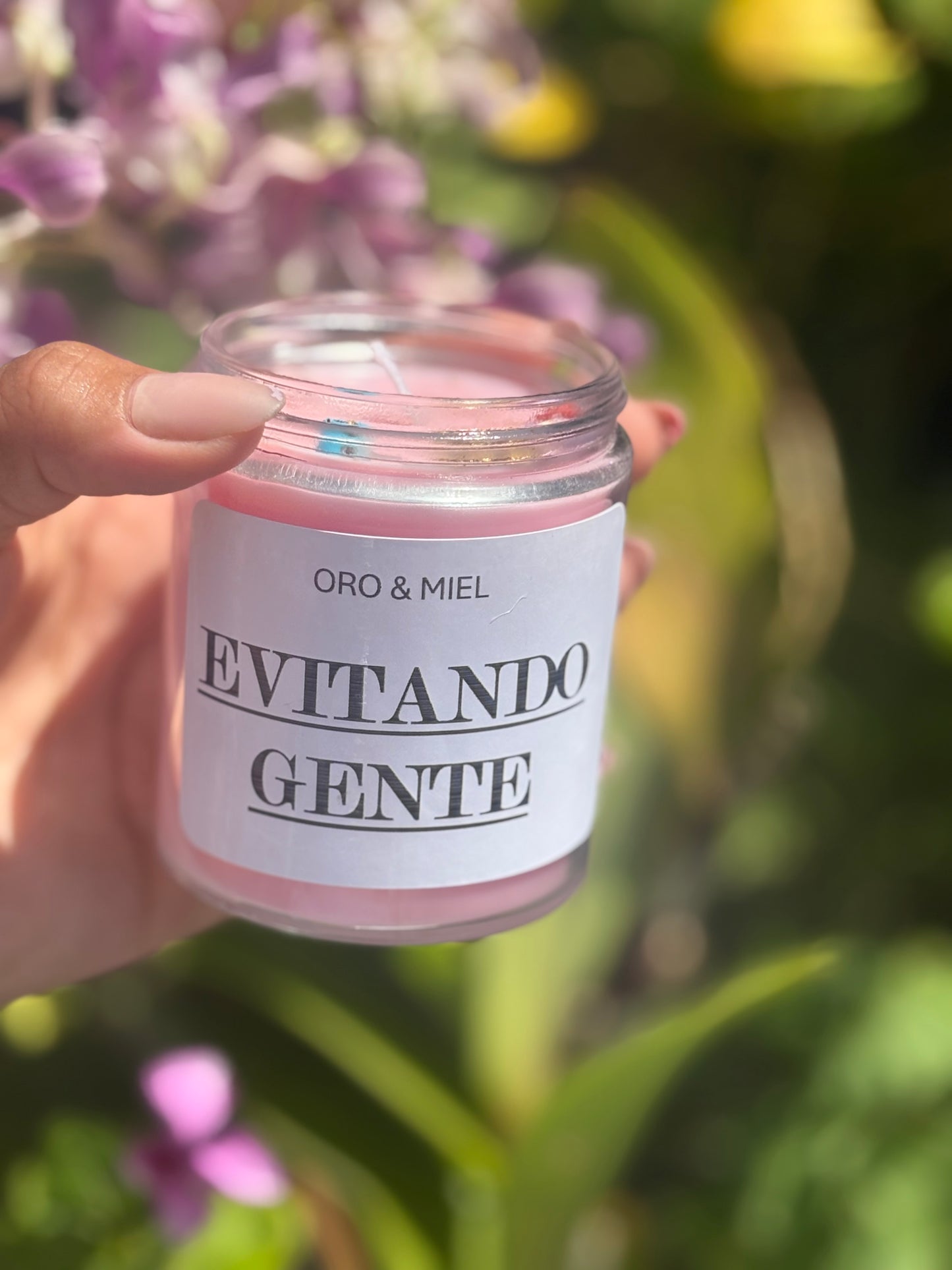 🙅🏽‍♀️🕯️ Vela “Evitando Gente”