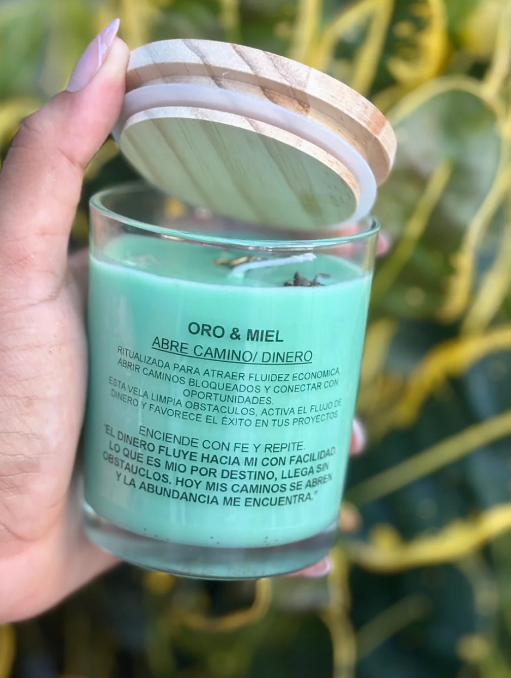 Vela abre camino/ Dinero (pequeña)