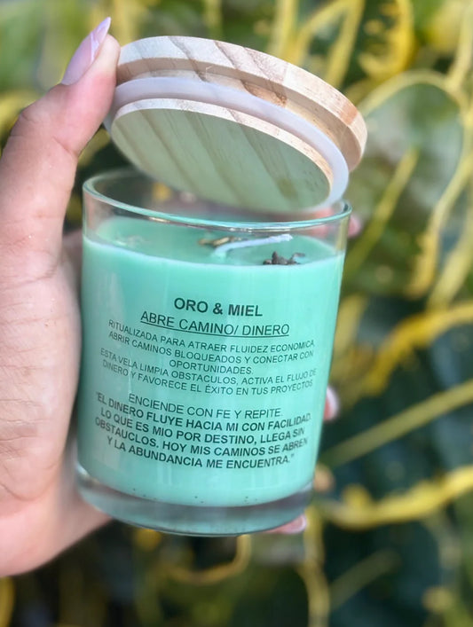 Vela abre camino/ Dinero (pequeña)